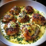 Bobby Flay Chicken Thighs with Creamy Garlic Sauce