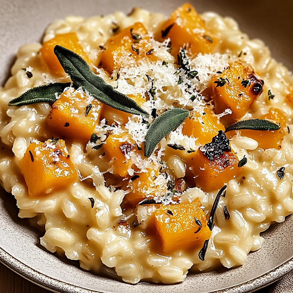 Butternut Squash Risotto