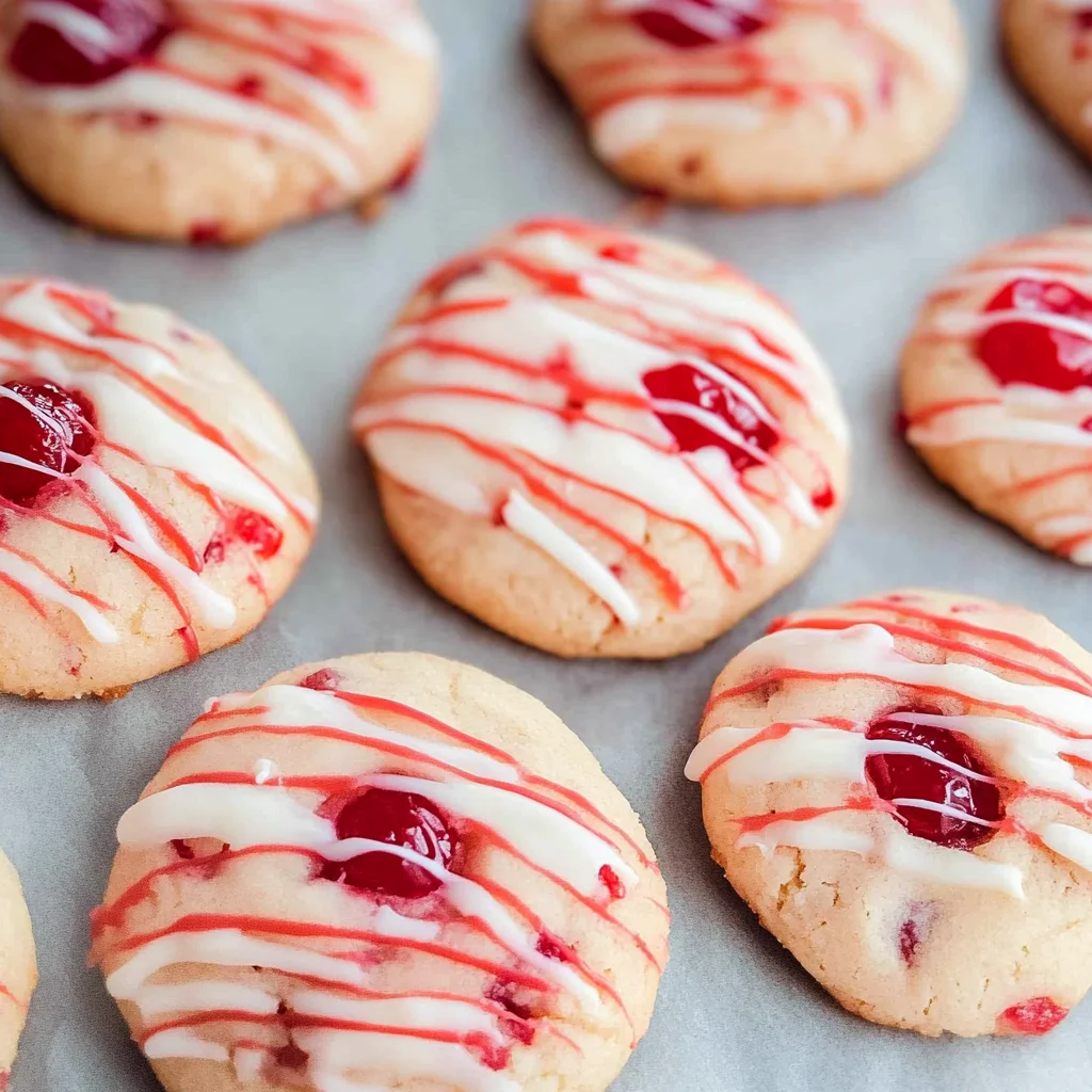 Cherry Almond Cookies