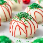 Christmas Tree Cake Truffles
