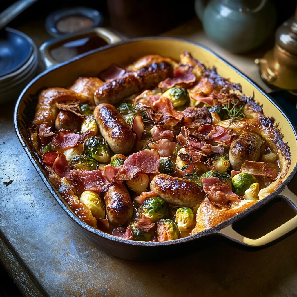 Christmas toad in the hole