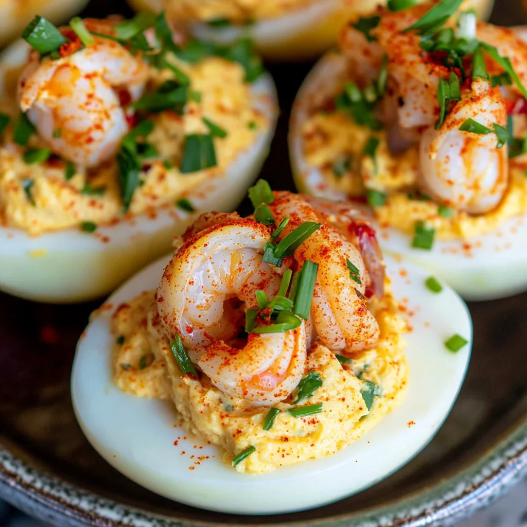 Crawfish Deviled Eggs Recipe