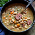 Creamy Bean Soup with Kielbasa