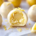 Creamy Lemon Truffles Recipe