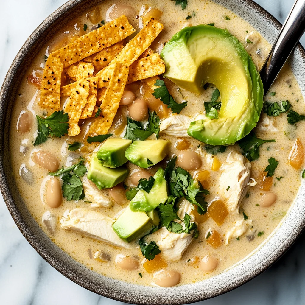 Creamy White Chicken Chili