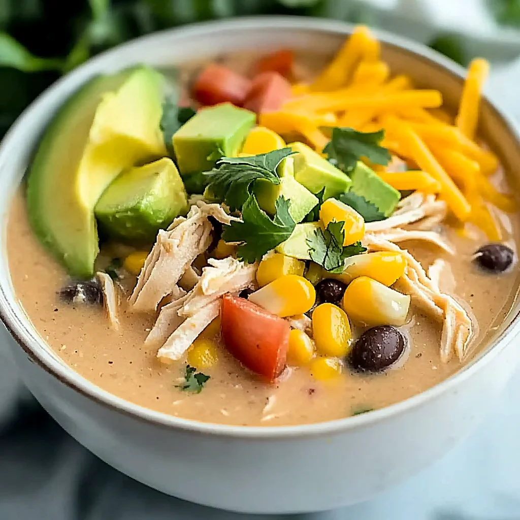 Crockpot White Chicken Chili – Easy, Creamy & Hearty