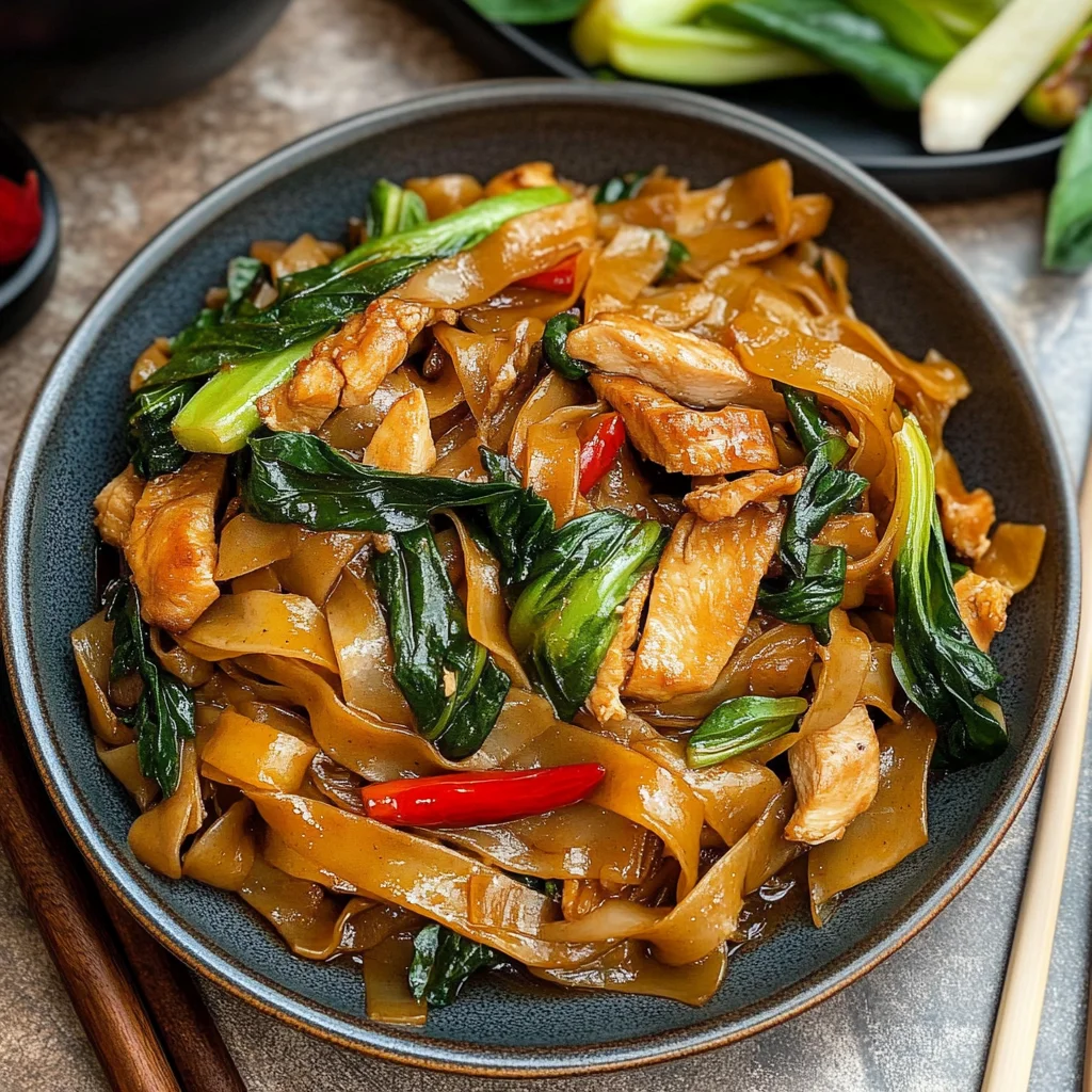 Drunken noodles