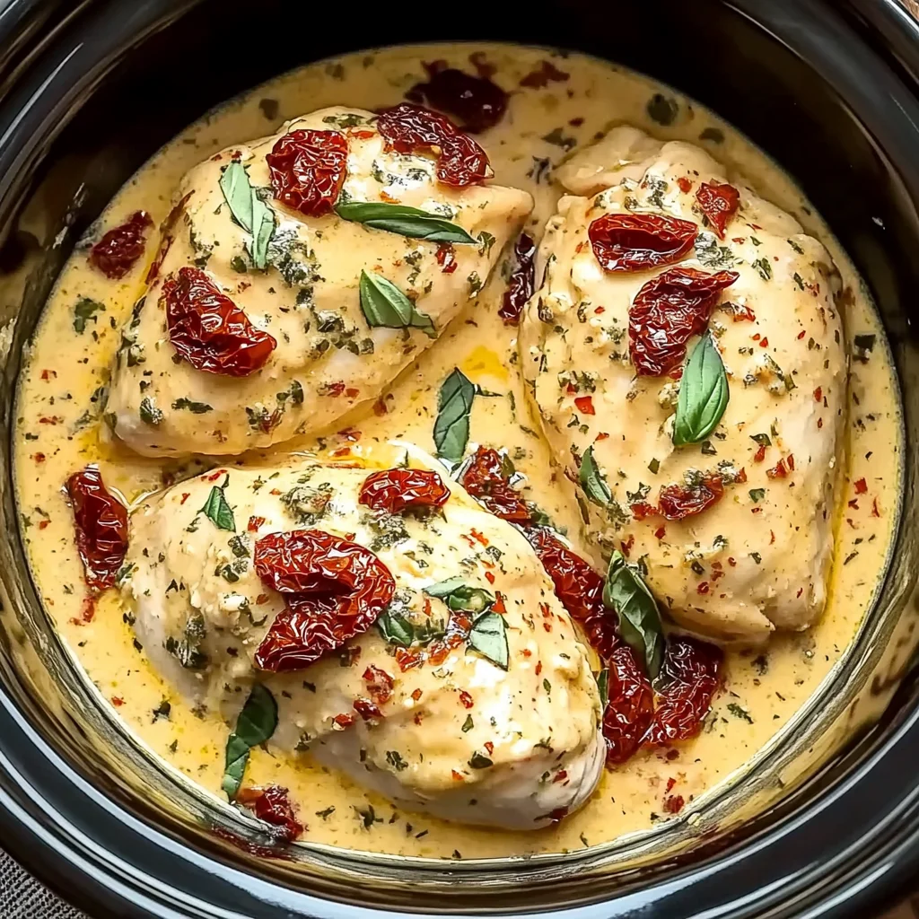 Dump & Go Crockpot Marry Me Chicken
