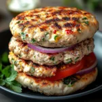 Greek Chicken Burgers