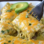 Green Chili Chicken Enchiladas Recipe