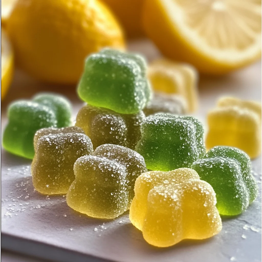 Green Tea, Lemon & Ginger Gummies