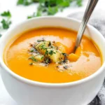 Hearty Apple and Carrot Ginger Soup in 30 Minutes Flat!
