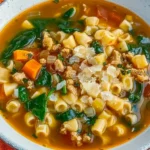 Italian Minestrone Soup (Longevity Soup)