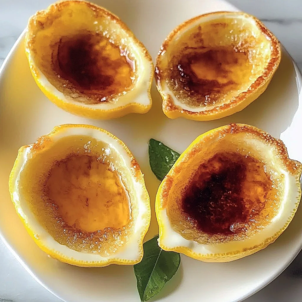Lemon Posset Brûlée