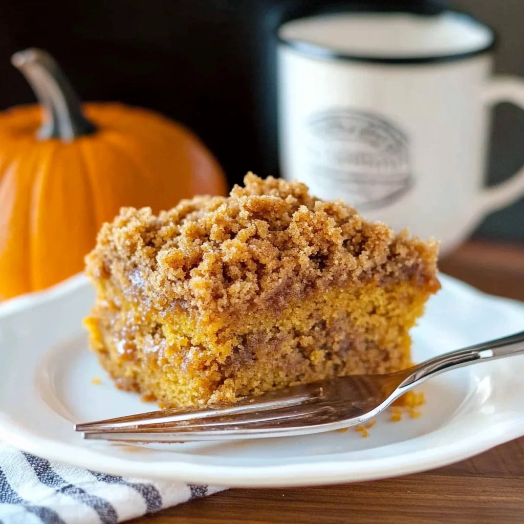 Pumpkin Spice Crumb Cake