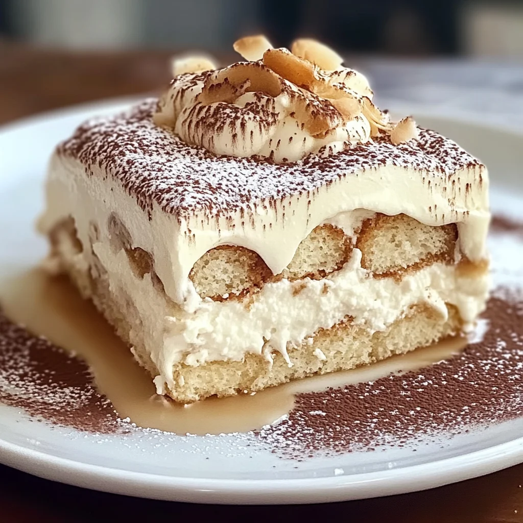 Raffaello Coconut Tiramisu
