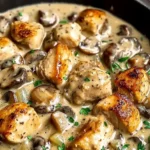 Rich Chicken Stroganoff - Alrightwithme