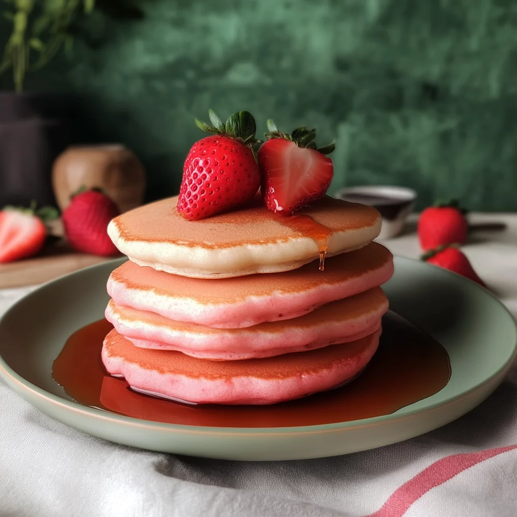 Strawberry Pancakes Recipe