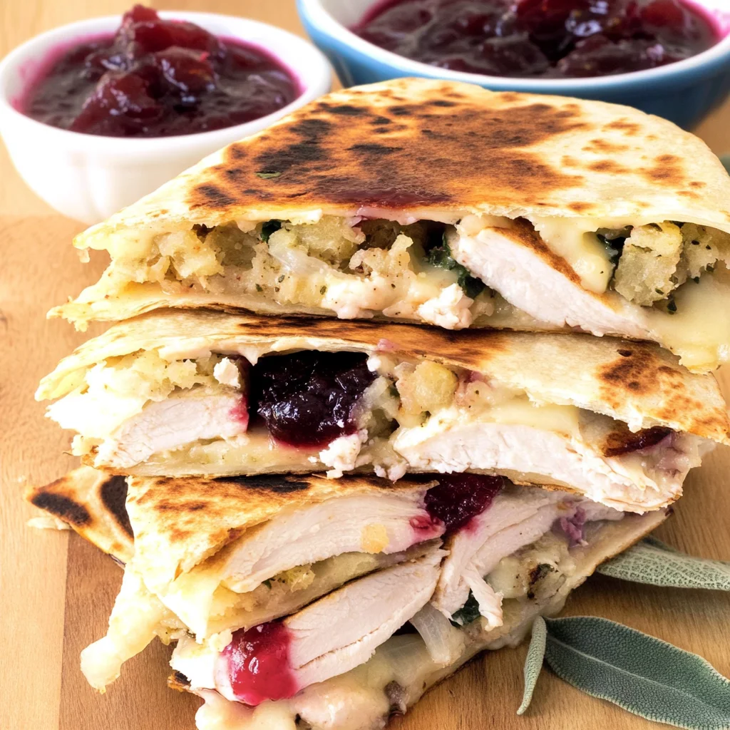 Thanksgiving Quesadillas