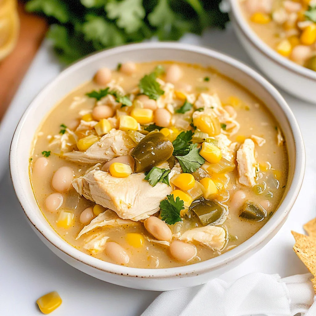 White Bean Chicken Chili Recipe
