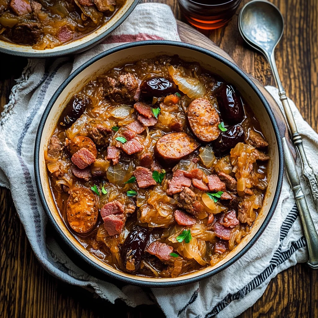 Bigos Stew (Polish Hunter’s Stew)