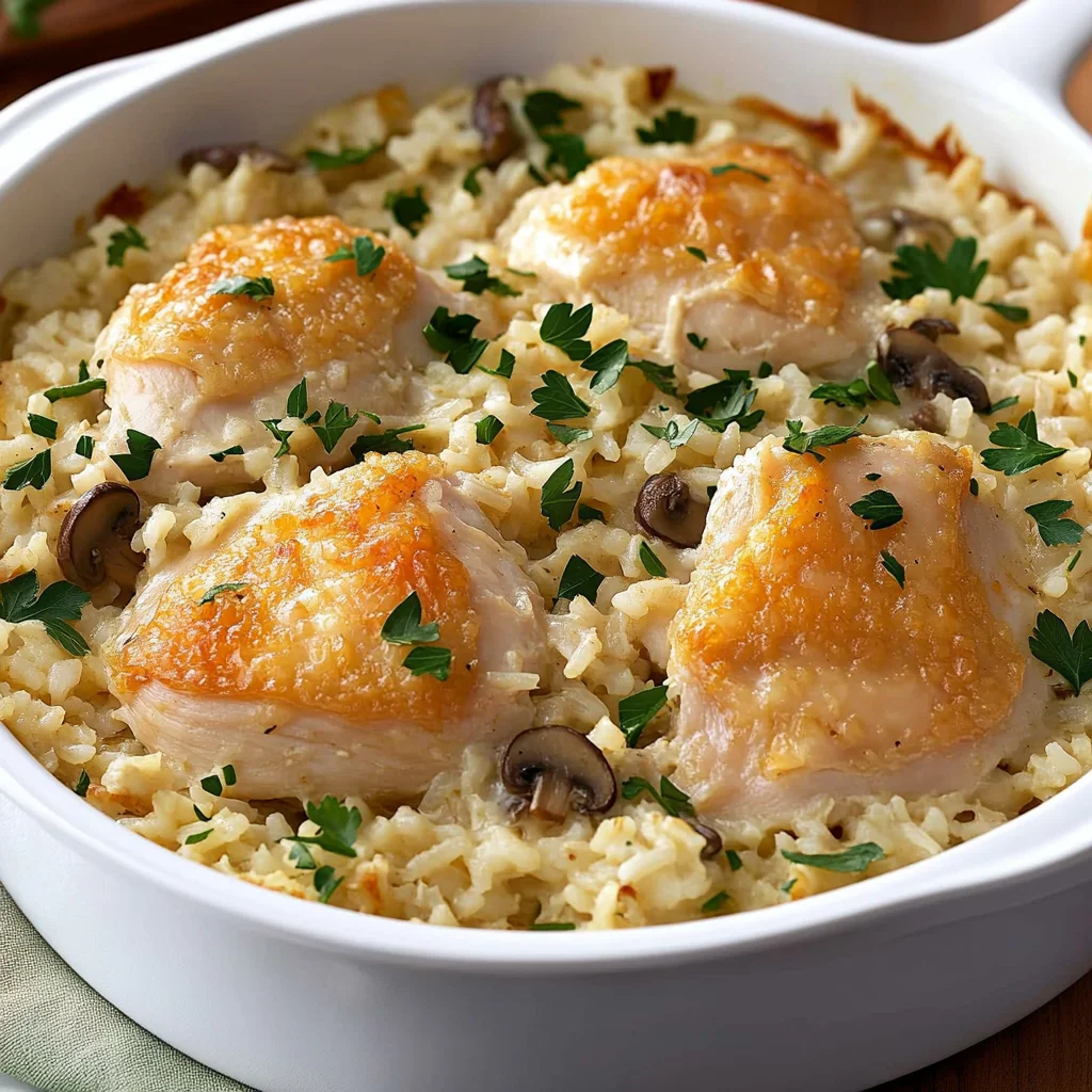 Chicken and Rice Casserole Recipe
