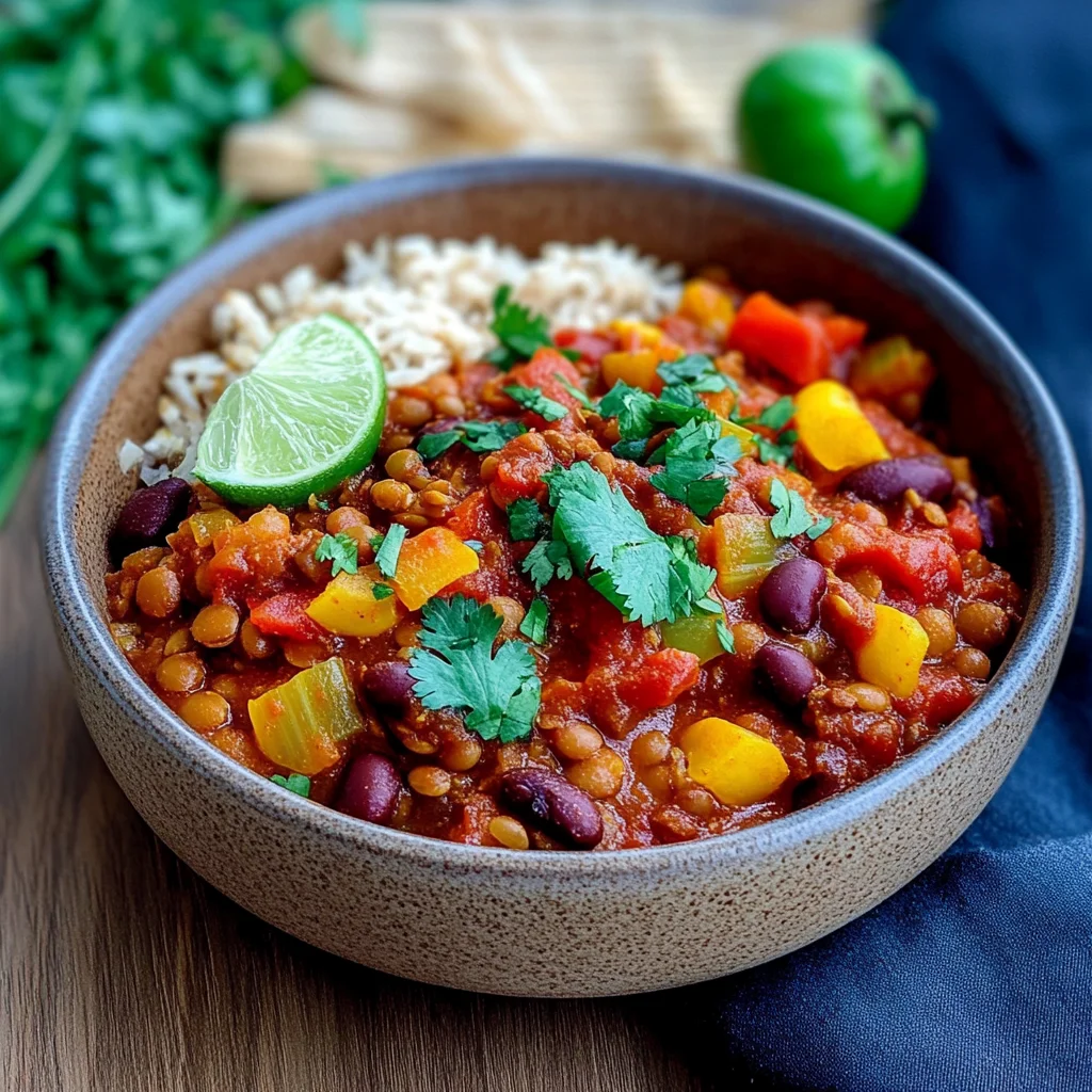 Chili sin Carne, ganz einfaches Rezept
