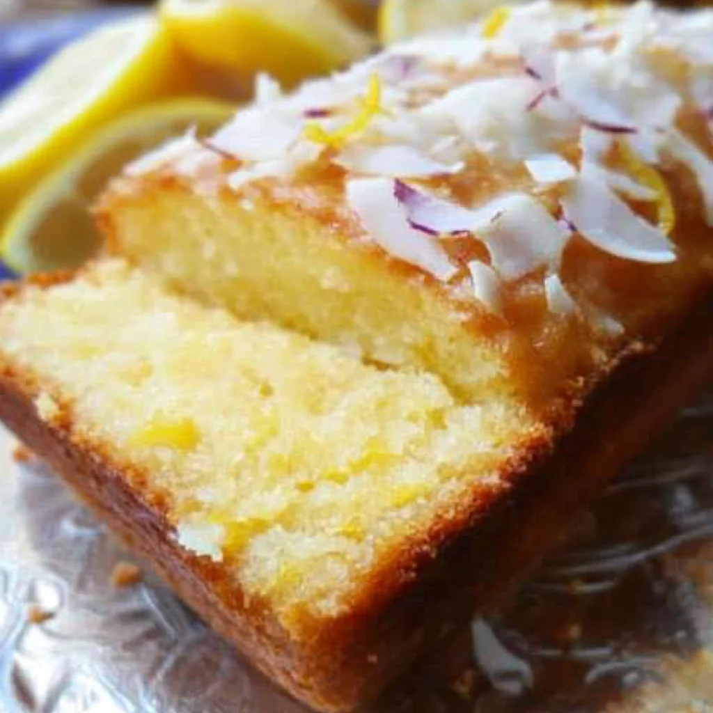 Coconut Lemon Loaf Cake