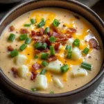 Comforting Loaded Baked Potato Soup