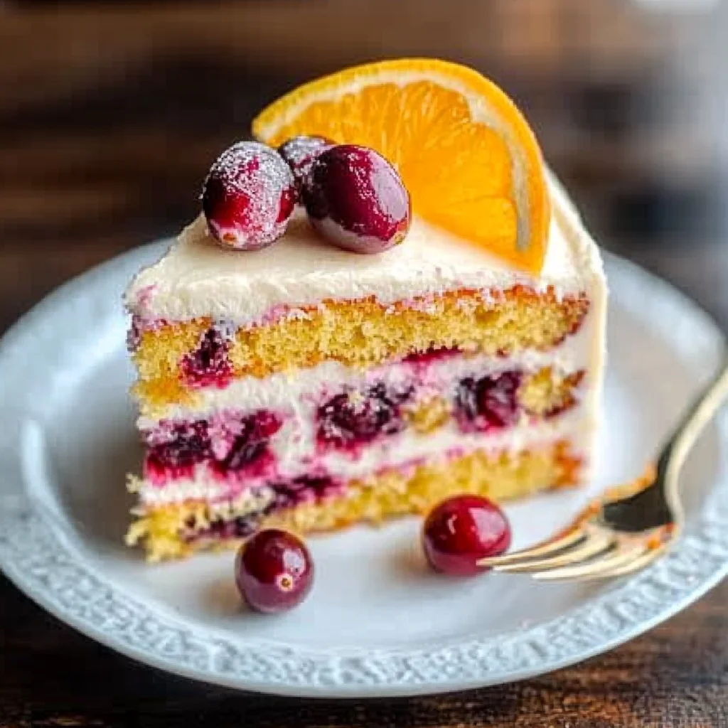 Cranberry Orange Cake