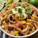 Crock Pot Fiesta Chicken