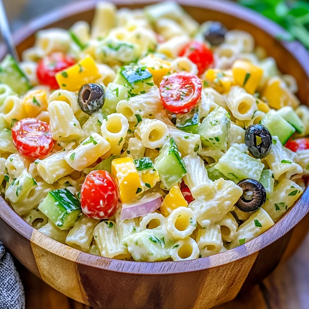 Ditalini Pasta Salad