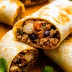 Easy Beef Burritos {30 Minute Recipe}