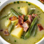 German Green Bean Soup Recipe (Grüne Bohnensuppe)