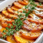 Homemade Garlic Butter Sweet Potato Bake - apple vinegarandcookie