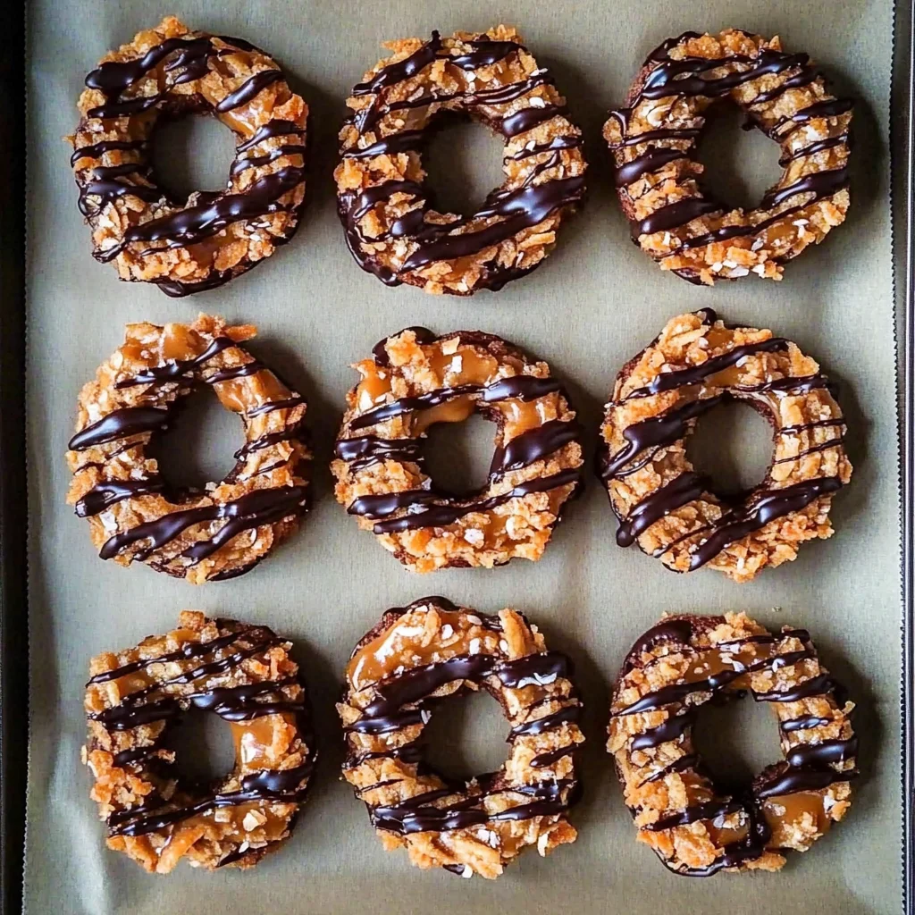 Homemade Samoas Cookies