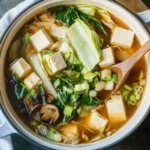 Napa Cabbage Tofu Soup