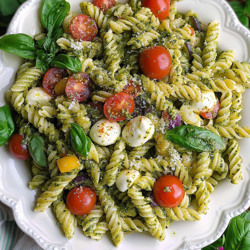 Pesto Pasta Salad Recipe