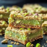 Pistachio Dream Cookie Bars
