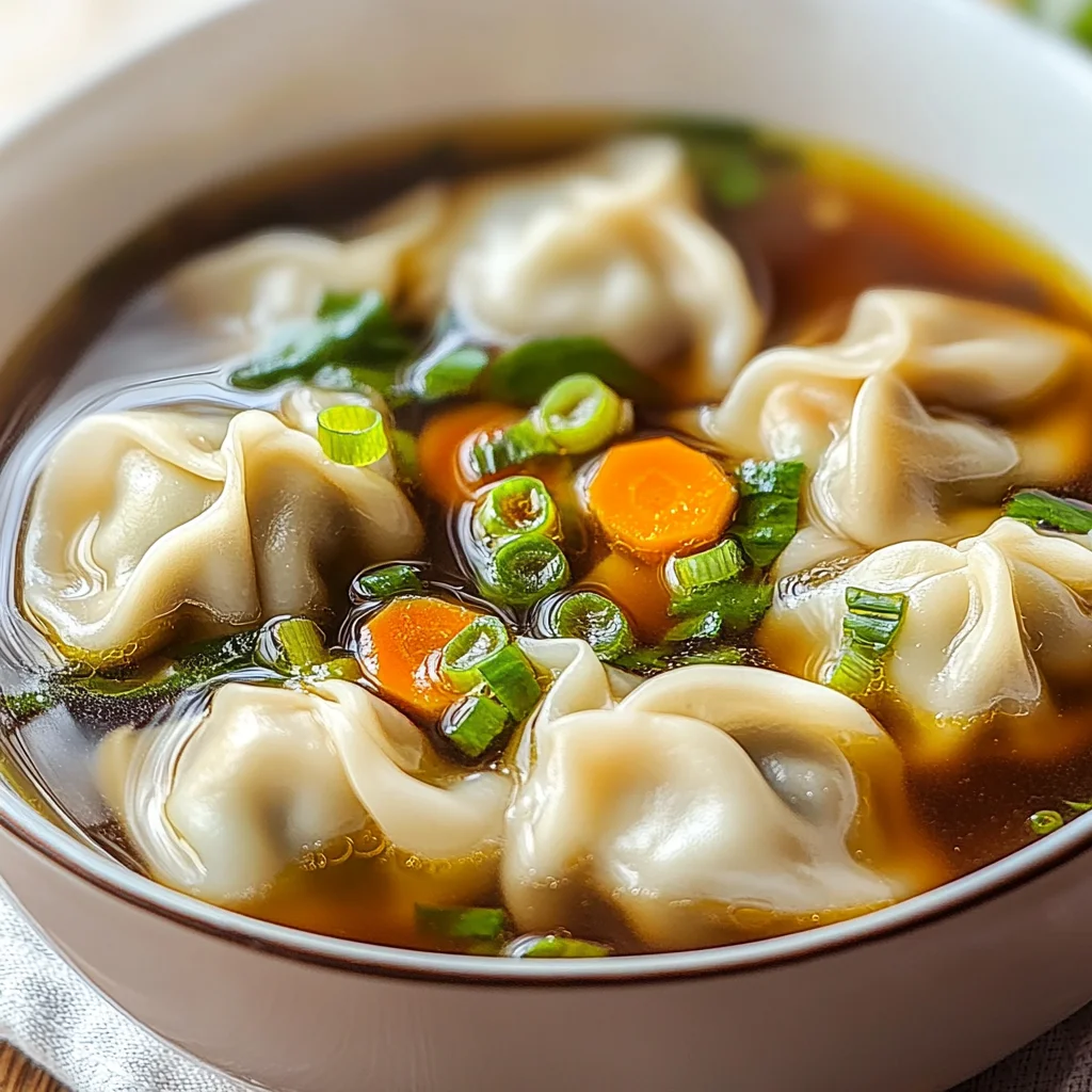 Potsticker Soup: A Comforting Delight