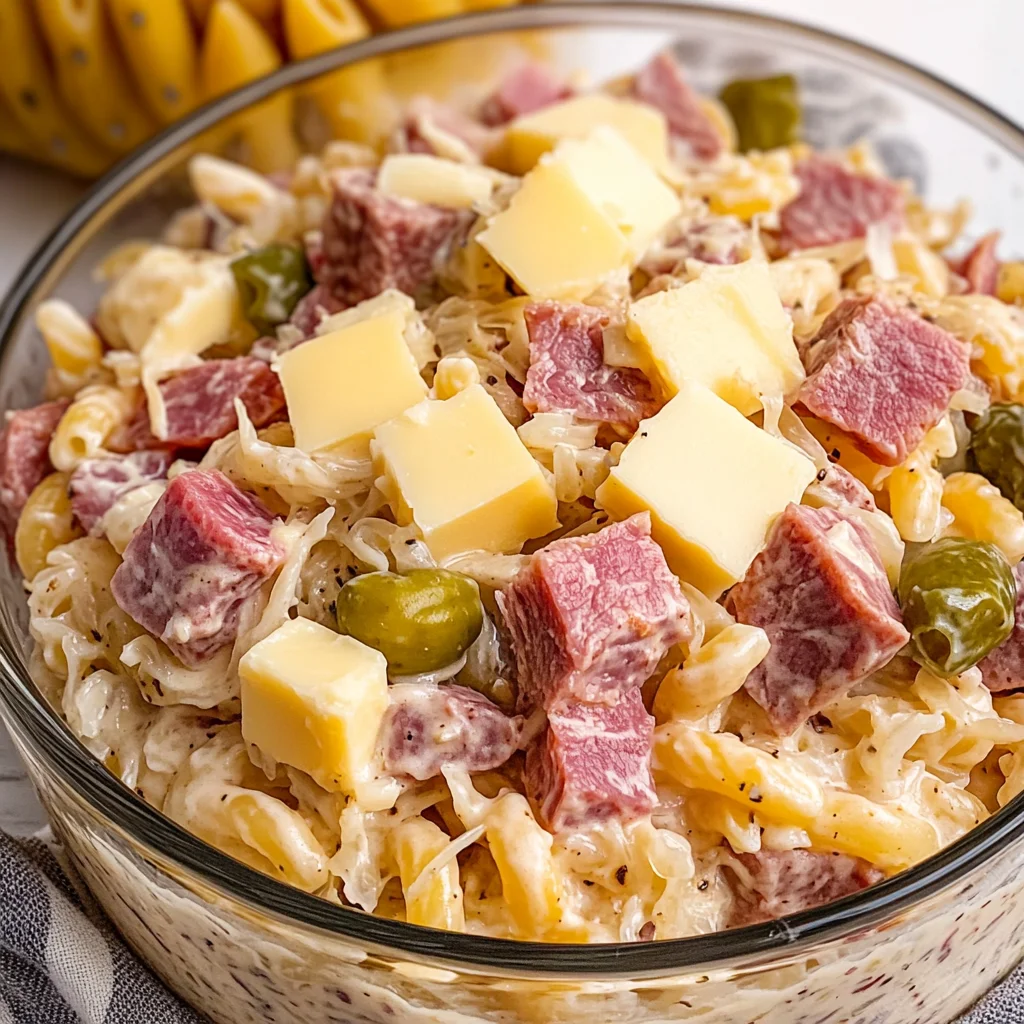 Reuben Pasta Salad