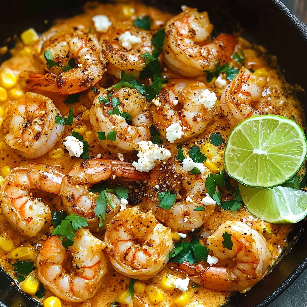 Shrimp and Creamed Corn (30 Minutes, One-Pan)