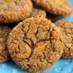 Spicy Orange Ginger Cookies