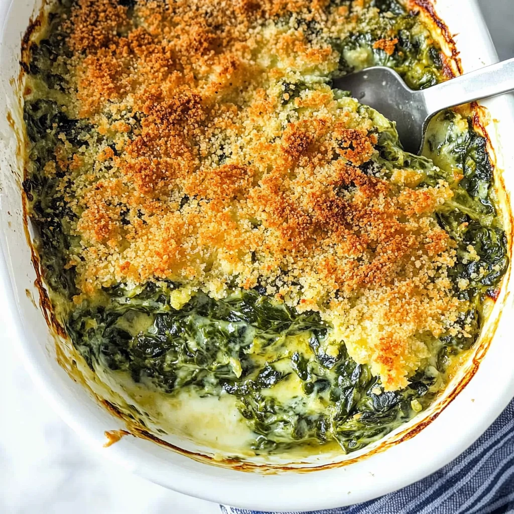 Spinach Rockefeller Casserole