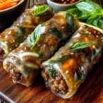 Thai Basil Beef Rolls – Fresh Thai Flavors in Every Bite