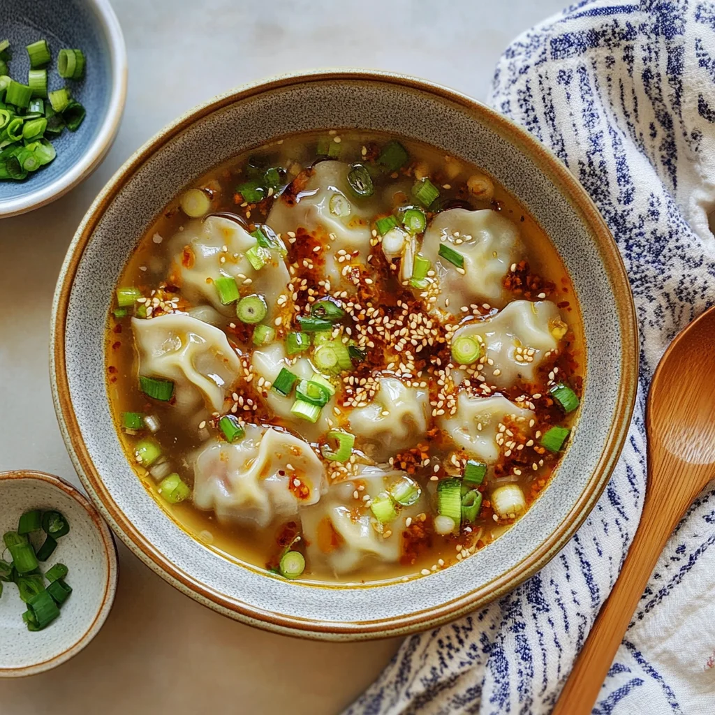 20 Minute Wonton Soup