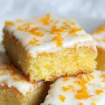 BEST Orange Drizzle Traybake Cake