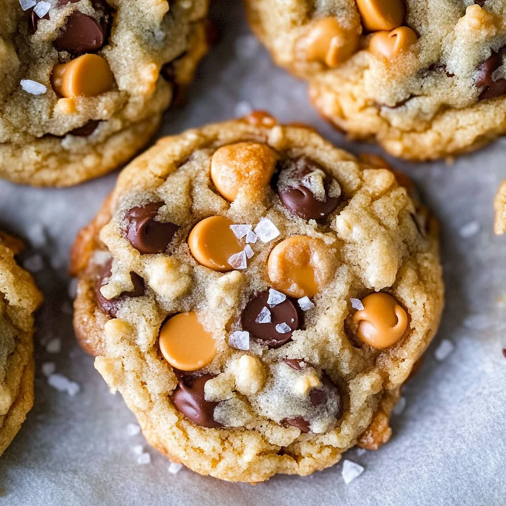 Best Ever Butterscotch Chocolate Chip Cookies (with Sea Salt)