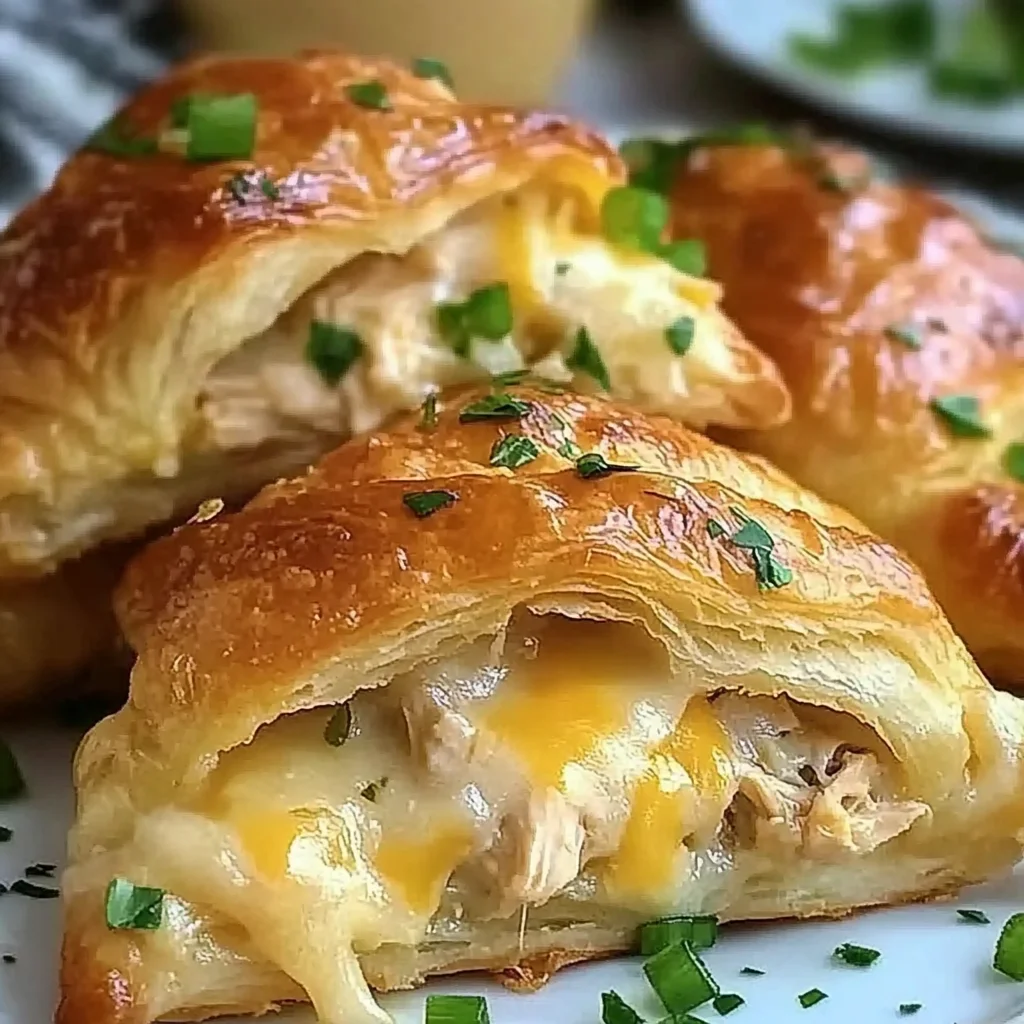 Chicken Stuffed Crescent Rolls Recipe - Easy & Delicious