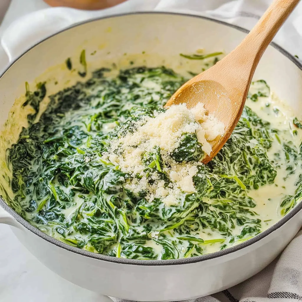 Creamed Spinach Recipe
